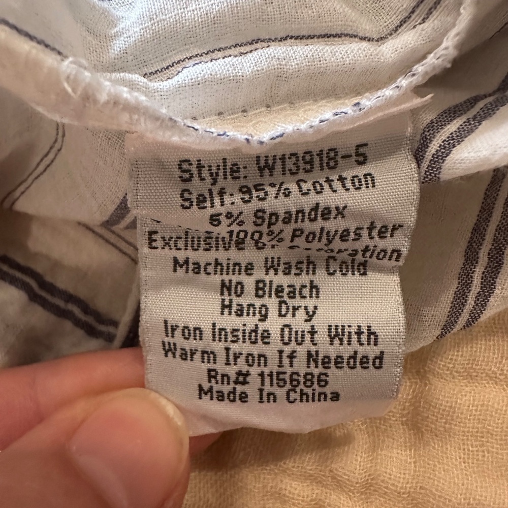 JOHNNY WAS WORKSHOP - SHEA PEASANT BLOUSE - SMALL - Picture 5 of 6